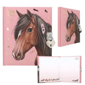 Vergroot Miss Melody Dagboek Met Stickers, Motief 2 Miss Melody Dagboek Met Stickers, Motief 2