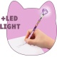 Topmodel Pen Met Licht Rebel Kitty