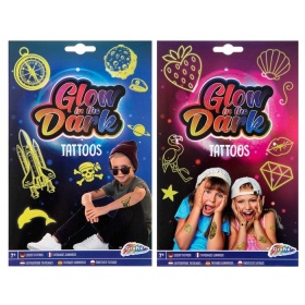 Vergroot Glow In The Dark Tattoo Glow In The Dark Tattoo