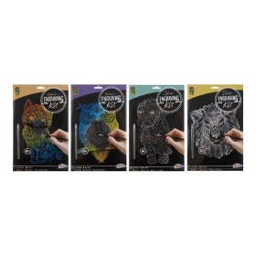 Vergroot Scratch art A4 Scratch art A4