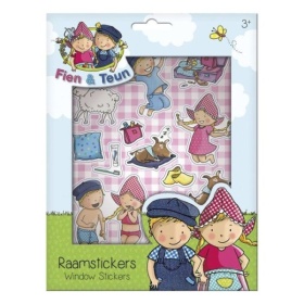 Vergroot Fien En Teun Raamstickers Fien En Teun Raamstickers