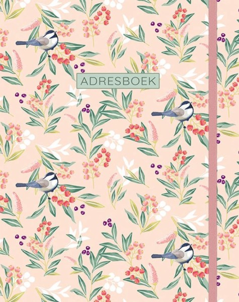 Adresboek (groot) - Romantic Garden