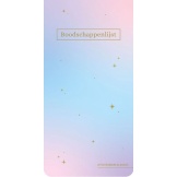 Boodschappenlijst - Pastel Galaxy
