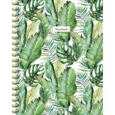 Leaves Notebook Spiraalboek (Lijnen)