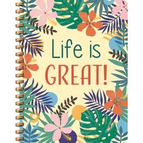 Vergroot Life Is Great! Spiraalboek (Lijnen) Life Is Great! Spiraalboek (Lijnen)