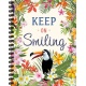 Keep On Smiling - Spiraalboek (Lijnen)