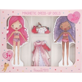 Vergroot Princess Mimi Magnetische Aankleedpoppen Princess Mimi Magnetische Aankleedpoppen