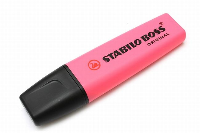 Stabilo Highlighter Roze