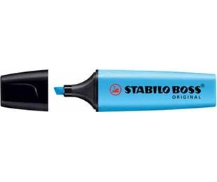 Markeerstift Stabilo Boss blauw