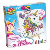 Hobbydoos Tekenen Unicorn Glitter