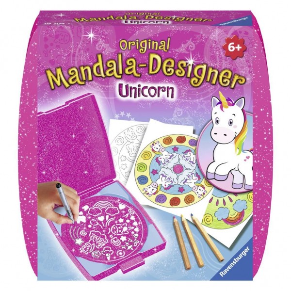 Ravensburger Mandala – Designer® Unicorn eenhoorn