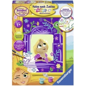 Vergroot Ravensburger Schilderen op Nummer Rapunzel Ravensburger Schilderen op Nummer Rapunzel