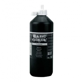 Vergroot Plakkaatverf Zwart 500ml Plakkaatverf Zwart 500ml
