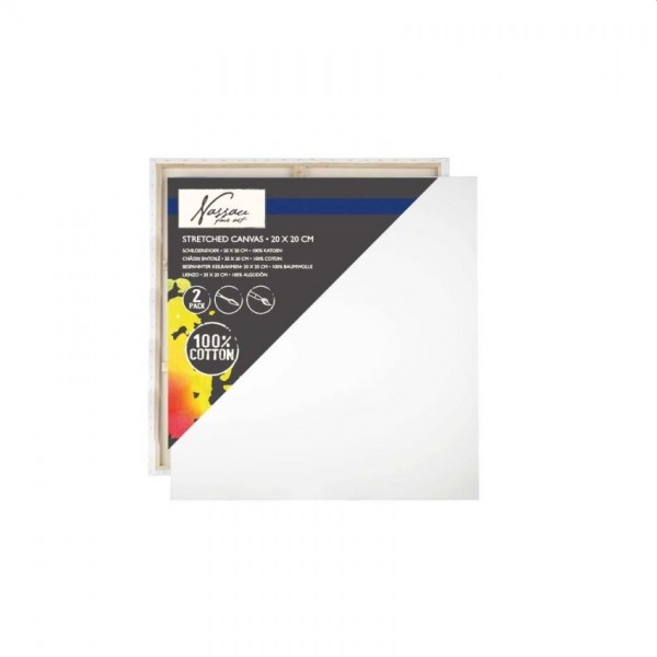 Nassau Canvas 2 stuks 20x20cm