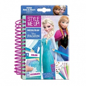 Vergroot Style Me Up Frozen Schetsboek Style Me Up Frozen Schetsboek