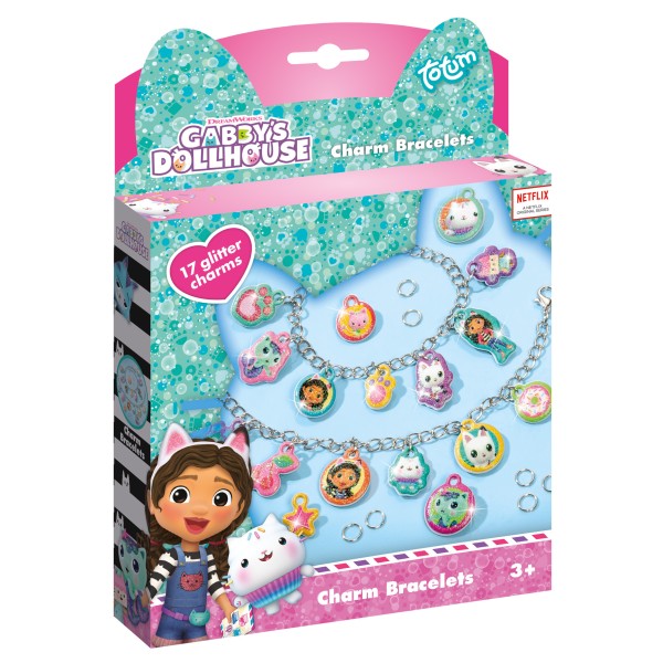 Gabby's Dollhouse Glitter Bedelarmbanden