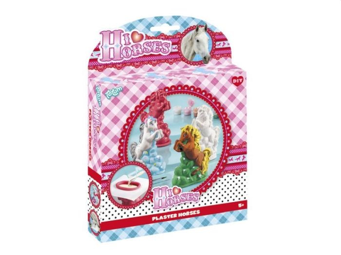 Totum DIY Gips Gieten I Love Horses