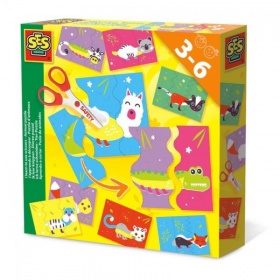 Vergroot Ses Ik Leer Knippen Dierenpuzzel (3-6 JAAR) Ses Ik Leer Knippen Dierenpuzzel (3-6 JAAR)