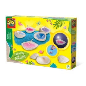 Vergroot Ses Schelp Kaarsen Ses Schelp Kaarsen