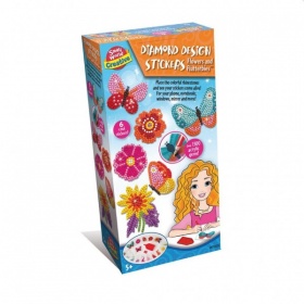 Vergroot Hobbydoos Diamant Stickers Maken Bloemen en Vlinders Hobbydoos Diamant Stickers Maken Bloemen en Vlinders