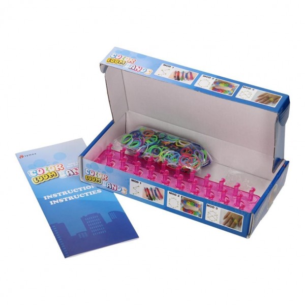 Symex loombox Color Loom Bands 600 loombandjes