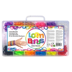 Vergroot loombandset in box 2500-delig loombandset in box 2500-delig