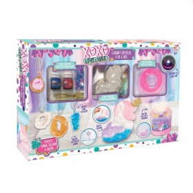 Vergroot XOXO Set 3 in 1 Groeiend Kristal en LEDLichthouder XOXO Set 3 in 1 Groeiend Kristal en LEDLichthouder