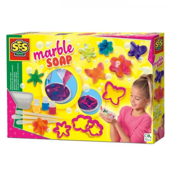 Ses Zeepjes Gieten Marble