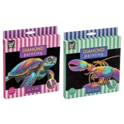 Diamond Painting Velvet Canvas Neon