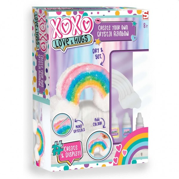 XOXO Groeiend Kristal Regenboog