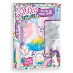 Vergroot XOXO Groeiend Kristal Zebracorn XOXO Groeiend Kristal Zebracorn
