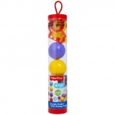 Fisher Price Dough 4 Ballen in Koker met Vormen