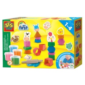 Vergroot Ses My First Kleivorm Stukjes Stapelen Dier Ses My First Kleivorm Stukjes Stapelen Dier