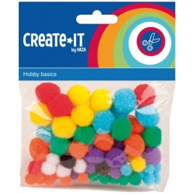 Create-It Pompons 78 Stuks