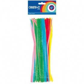 Vergroot Create-It Chenille Fluoriserend 50 Stuks Create-It Chenille Fluoriserend 50 Stuks