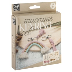 Macrame Sleutelhanger Maken Set 2 Stuks