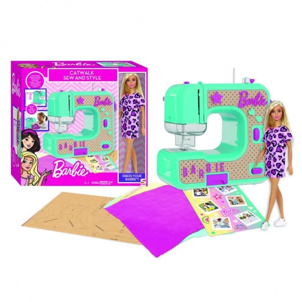 Barbie Naaimachine Met Pop Barbie Naaimachine Met Pop