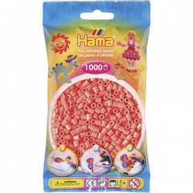 Vergroot Hama Strijkkralen Pastel Rood (044) Hama Strijkkralen Pastel Rood (044)