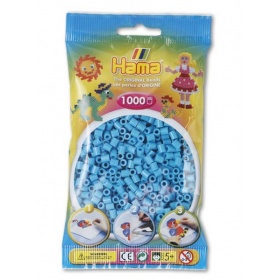 Hama strijkkralen azuur blauw (049)