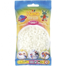 Vergroot Hama strijkkralen glow in the dark (055) Hama strijkkralen glow in the dark (055)