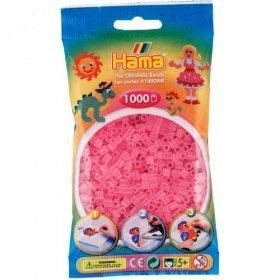 Vergroot Hama Strijkkralen roze transparant 1000 stuks (72) Hama Strijkkralen roze transparant 1000 stuks (72)