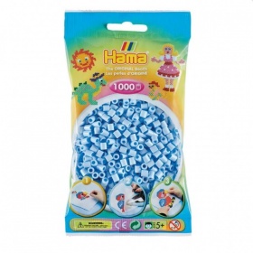 Hama Strijkkralen 1000 IJsblauw Pastel (97)