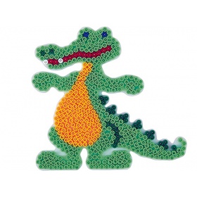 Vergroot Hama Strijkkralen Grondplaat krokodil (0259) Hama Strijkkralen Grondplaat krokodil (0259)