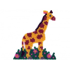 Hama Grondplaat Giraffe Wit