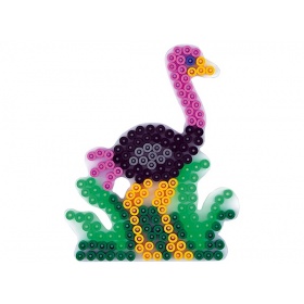 Vergroot Hama Strijkkralen Grondplaat Struisvogel Wit (296) Hama Strijkkralen Grondplaat Struisvogel Wit (296)