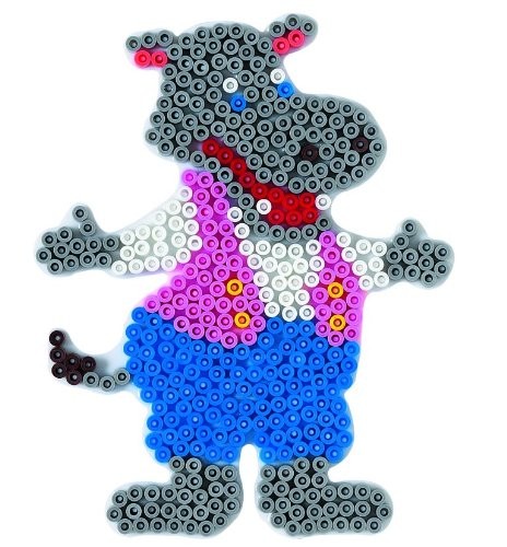 Hama grondplaat nijlpaard