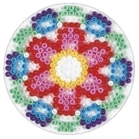 Vergroot Hama Strijkkralen Grondplaat Rond Medium Hama Strijkkralen Grondplaat Rond Medium
