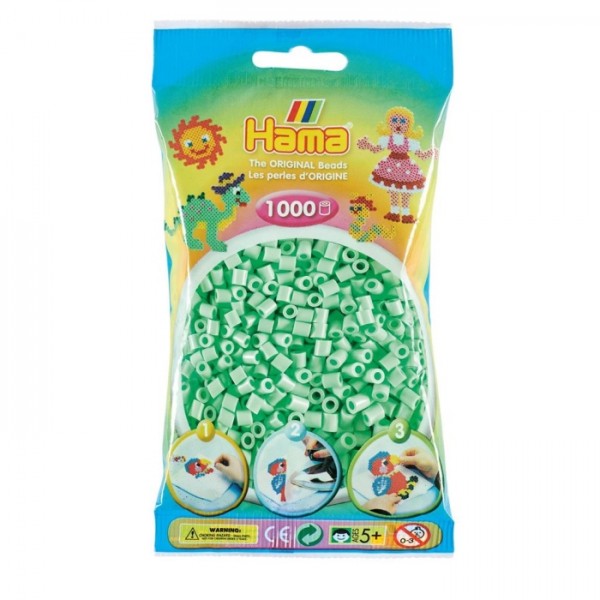 Hama Strijkkralen Mint Pastel (798)