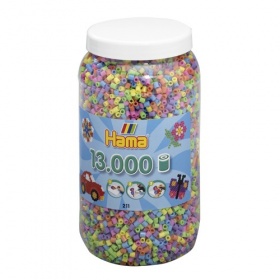 Vergroot Hama Strijkkralen 13000-Delig Pastel Hama Strijkkralen 13000-Delig Pastel