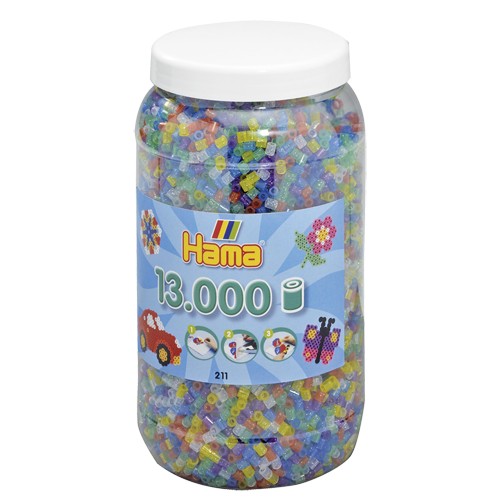 Hama Strijkkralen 13000 Delig Glitter